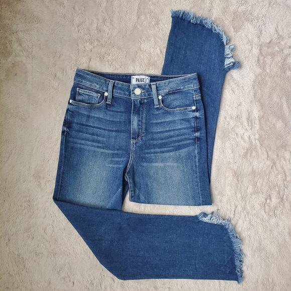 Paige Hoxton Straight Crop Jeans 26 / 2 - Picture 1 of 10